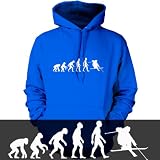 Evolution of Man - Unisex Skiing Hoodie / Hooded Top - Dressdown - 6 colours