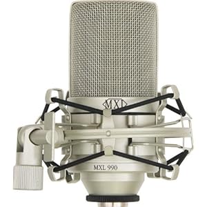 MXL MXL 990 Condenser Microphone with Shockmount