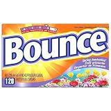 Bounce Fabric Softener Sheets, Spring Awakening Scent, 120-Count Boxes (Pack of 3)