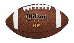 Wilson K-2 Pee Wee Composite Leather Game Football
