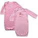 Little Princess 2-Pack Infant Gowns