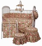 Hoohobbers Retro Circles Crib Bedding