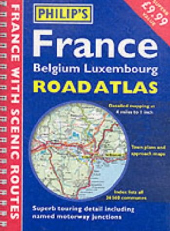 City Travel Guides Discounted  Books : France Belgium Luxembourg Road Atlas