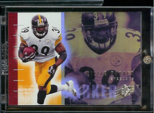 2006 Upper Deck SPX Willie Parker Pittsburgh Steelers Football Card #70 - Shipped In Protective ScrewDown Case!