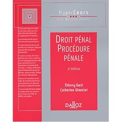 Droit p�nal et proc�dure p�nale