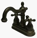 Kingston Brass KB1605AX Heritage Lavatory Faucet Oil Rubbed Bronze