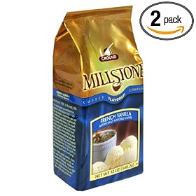 Millstone French Vanilla Ground Coffee, 12-Ounce Packages (Pack of 2)