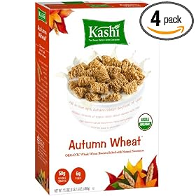 Kashi Organic Cereal, Autumn Wheat, 17.5-Ounce Boxes (Pack of 4)