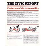 1977 HONDA Civic Report Sales Brochure Literature Book by Honda