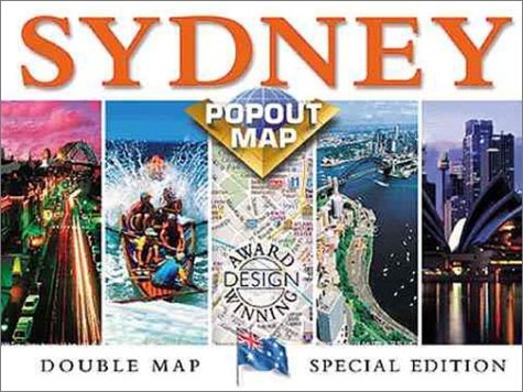 sydney popout map double map  special edition world popout maps