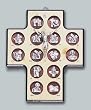 Stations of the Cross Crucifix - 9in. - IMPORTED FROM ITALY