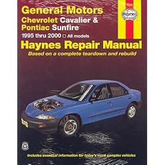 Haynes Chevrolet Cavalier & Pontiac Sunfire: 1995 Thru 2000: 1995 to 2000 (Haynes Automotive Repair Manual)