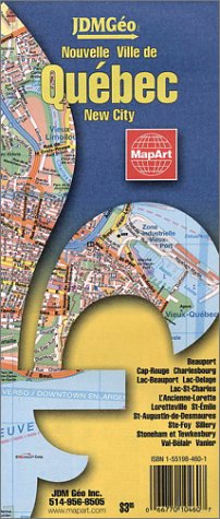 City Travel Guides Discounted  Livres : Carte routière : Quebec City (en anglais)