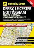 AA Street by Street Derby, Leicester, Nottingham (AA Street by Street)