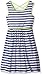 Speechless Girls' Mesh Stripe with Lime Piping