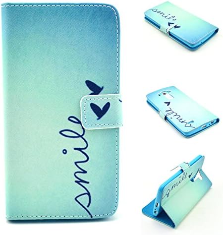 LG G3 Wallet Case.coolbass PU Leather Case with Flip Cover. [Kickstand Feature] [Slim Fit] [ Non-slip Feature] [Magnetic Closure ]Slots for Id &amp; Credit Cards and Money Pocket for G3. (Smile)