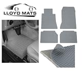 Lloyd Mats for 99-06 Chevy Silverado (Extended Cab With Factory Toolbox Under Seat) 1pc 2nd Seat Truck Floor Mat Gray Rubbertite