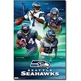 (22x34) Seattle Seahawks Team Sports Poster Print