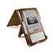 Tuff-Luv G7_16 Saddleback Genuine Leather Hide Case Cover for Amazon Kindle Global Wireless -  Brown