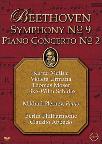 Cover image : Symphony 9 & Piano Concerto 2 (Ws) [DVD] [Import]