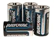 Maximum Plus Alkaline Batteries, Mercury-Free, C Size, 4/Pack RAY8144