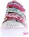 Skechers Twinkle Toes Shuffles Polka Dot Crushers Light-Up Sneaker (Little Kid)