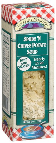 Leonard Mountain Spuds ' Chives Potato Soup, 6-Ounce. Boxes (Pack of 4) by Potato Soup Mixes
