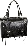 Jesselli Couture Croc-Embossed Brenda Satchel