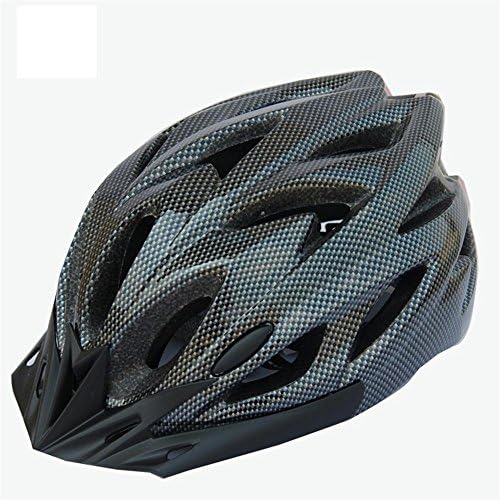 Super Light Integrally Road Bicycle Cycling Helmet With Luminous (Black, Adult)