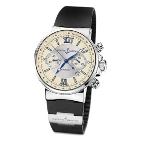 Ulysse Nardin Men's Maxi Marine Chronograph Watch #353-66-3/314
