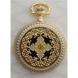 Bellagio Bel-Tempo Sistina Pocket Watch with Display and Chain by Bellagio