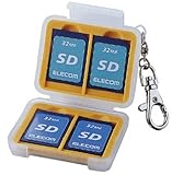 ELECOM メモリカードケース(SDメモリーカード4枚収納) DGC-011SD