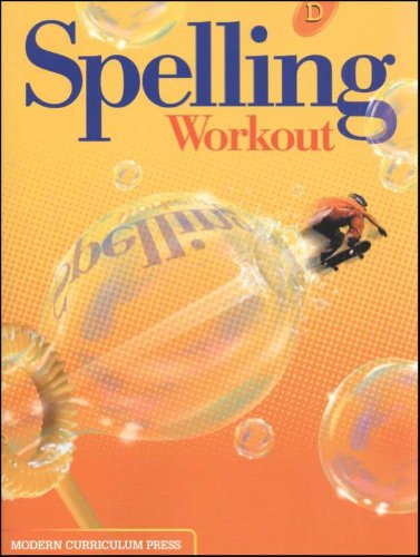 SPELLING WORKOUT HOMESCHOOL BUNDLE LEVEL D COPYRIGHT 2002