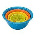 Confetti Mixing Bowls (Set of 4) - Assorted Turquoise