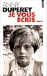 Je vous �cris...