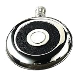 Herbertz Taschenflasche, 230 ml, integrierter Becher - 