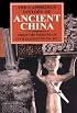 The Cambridge History of Ancient China: From the Origins of Civilization to 221 BC