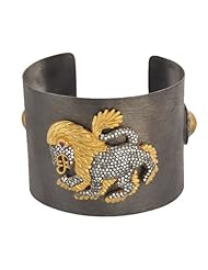Gold Plated And Black Rhodium Lion Style Handmade Designs New Fashion Jewelry