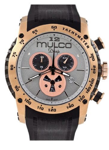 MULCO Deep black band Chronograph watch MW1-29878-026 MULCO Deep black band Chronograph watch MW1-29878-026
