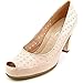 A2 By Aerosoles Benn Station Womens Peep Toe Faux Leather Pumps Heels Shoes