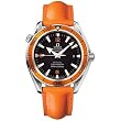 Omega Men's 2908.50.83 Seamaster Planet Ocean XL Automatic Chronometer Orange Strap Watch