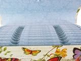 Botanic Butterflies Colorful Accordeon expandable file folder