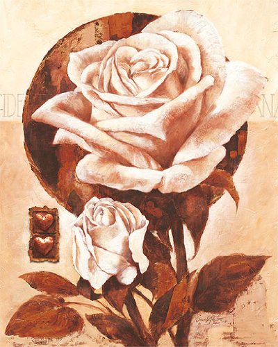 Eurographics CA1491 Claudia Ancilotti, Amore Mio 40 x 50 cm, Hochwertiger Kunstdruck - Stillleben - Rosen