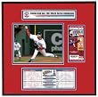 Boston Red Sox 2007 World Series Champs - Game 1 Winner Josh Beckett - Ticket Frame Jr.
