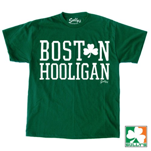 Boston Hooligan Shirt (Green) (Extra Extra Large)