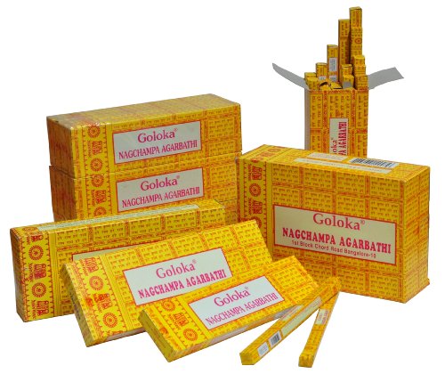 Produkt-Bild: Goloka R&auml;ucherst&auml;bchen NAG CHAMPA AGARBATHI