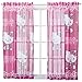 Sanrio Hello Kitty Sheer Window Panel Drape - 42x63