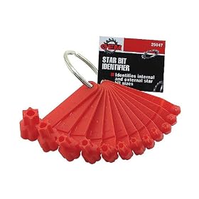 Star Driver Bit Identifier