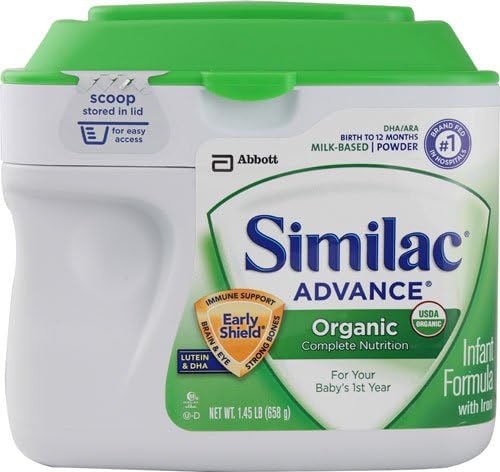 Similac Advance® Organic Infant Formula with Iron -- 1.45 lbs