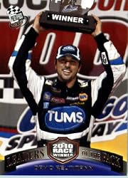 2011-NASCAR-PRESS PASS RACING CARD # 142 David Reutimann Leaders of the Pack In Protective Screwdown Display Case !!